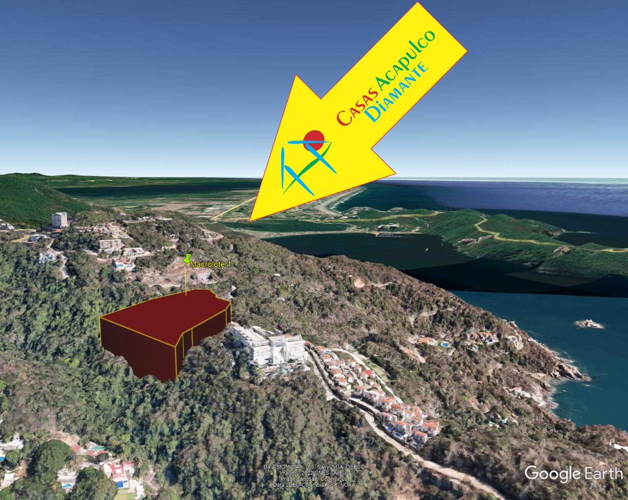 Terreno Brisas del Marqués Macrolote 1 - Ubicación satelital y entorno 2